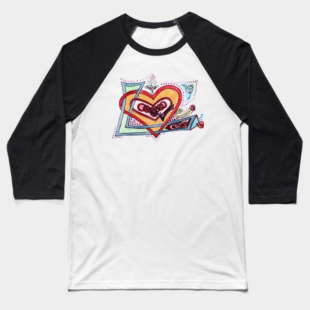 Love Baseball T-Shirt by Zamen